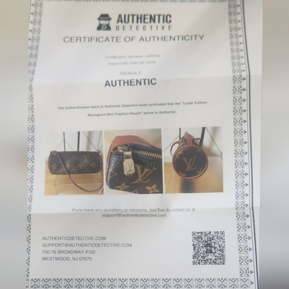 Louis Vuitton Monogram Mini Papillon Barrel Bag with COA - Picture 7 of 16